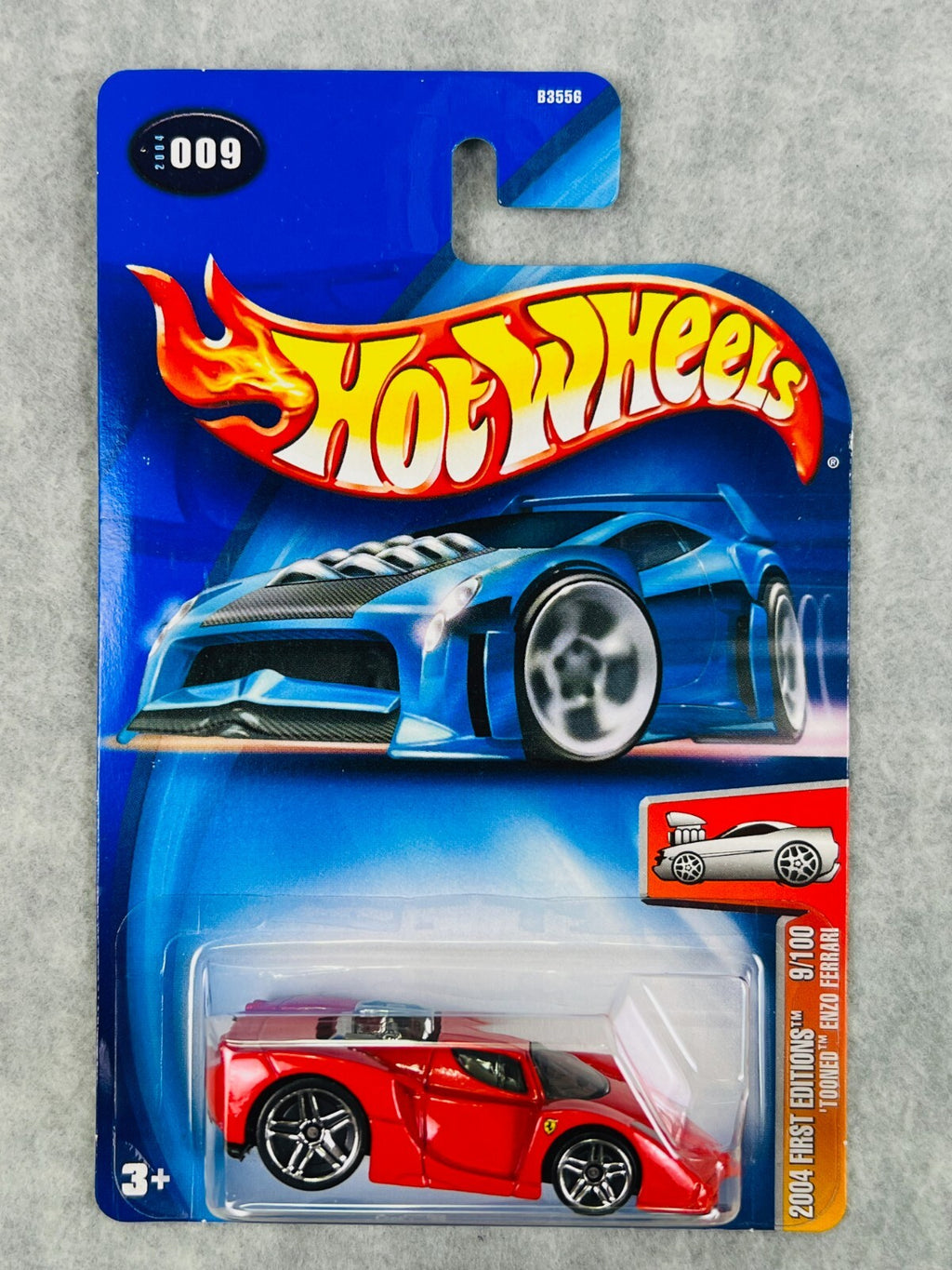 🇮🇹🇮🇹Hot Wheels 2004 First Editions 9/100 'Tooned Enzo Ferrari H31🇮🇹🇮🇹