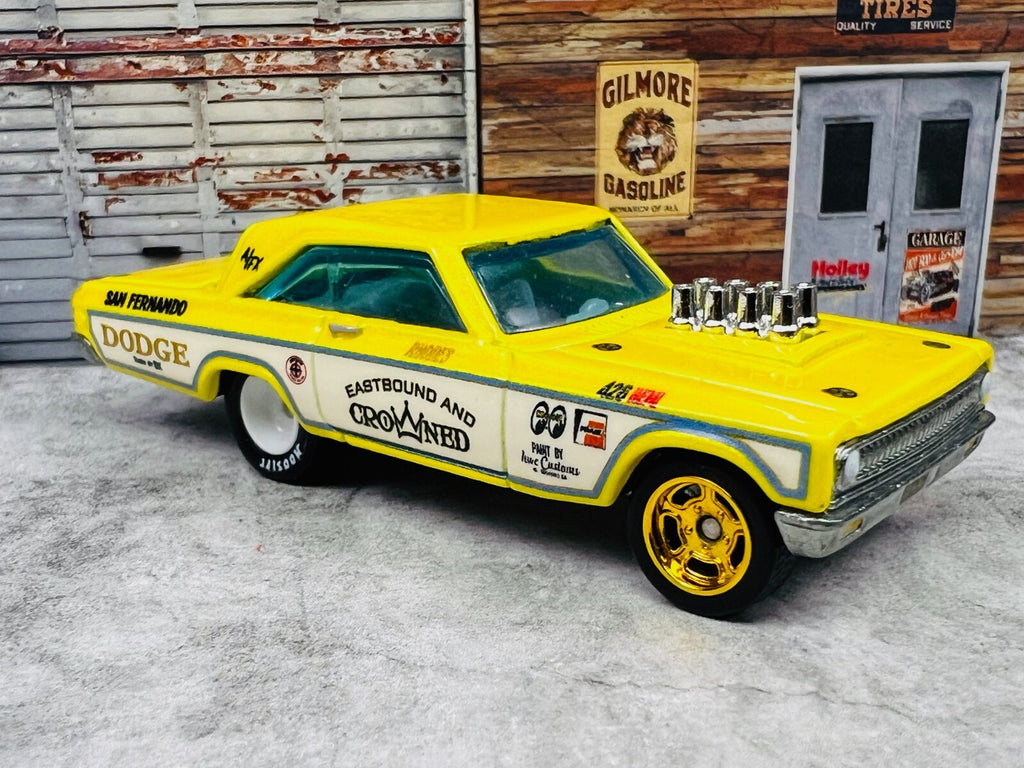 🇺🇸 Hot Wheels 1965 Dodge Coronet Eastbound and Crowned LOOSE C7🇺🇸