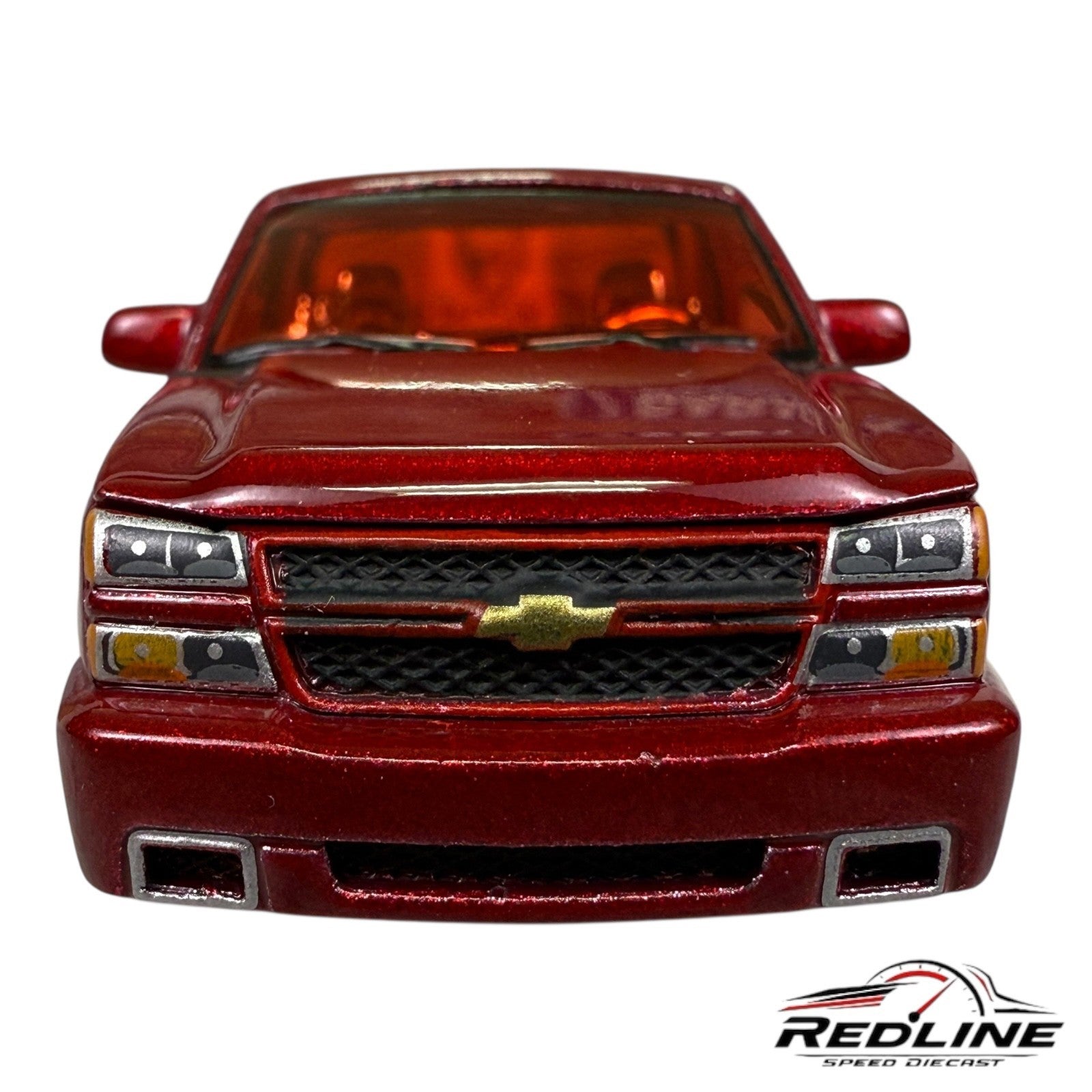 🇺🇸🇺🇸Auto World ULTRA RED  2006 Chevy Silverado SS C15🇺🇸🇺🇸