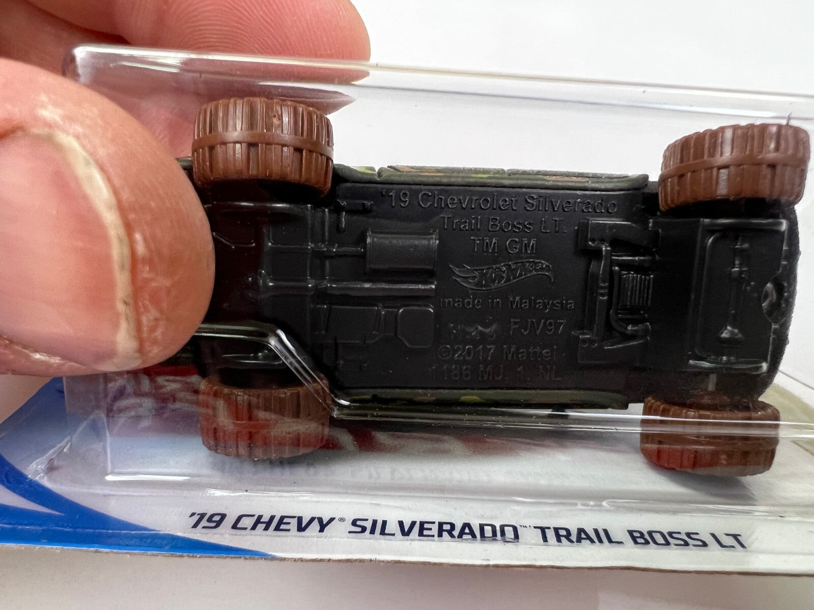 🇺🇸Hotwheels Chevy Silverado Trail Boss LT Baja Blazers Short Card HW06🇺🇸
