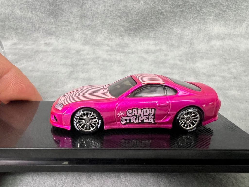 🎌🎌🎌HOT WHEELS Toyota Supra The Candy Stripper CUSTOM H14🎌🎌🎌