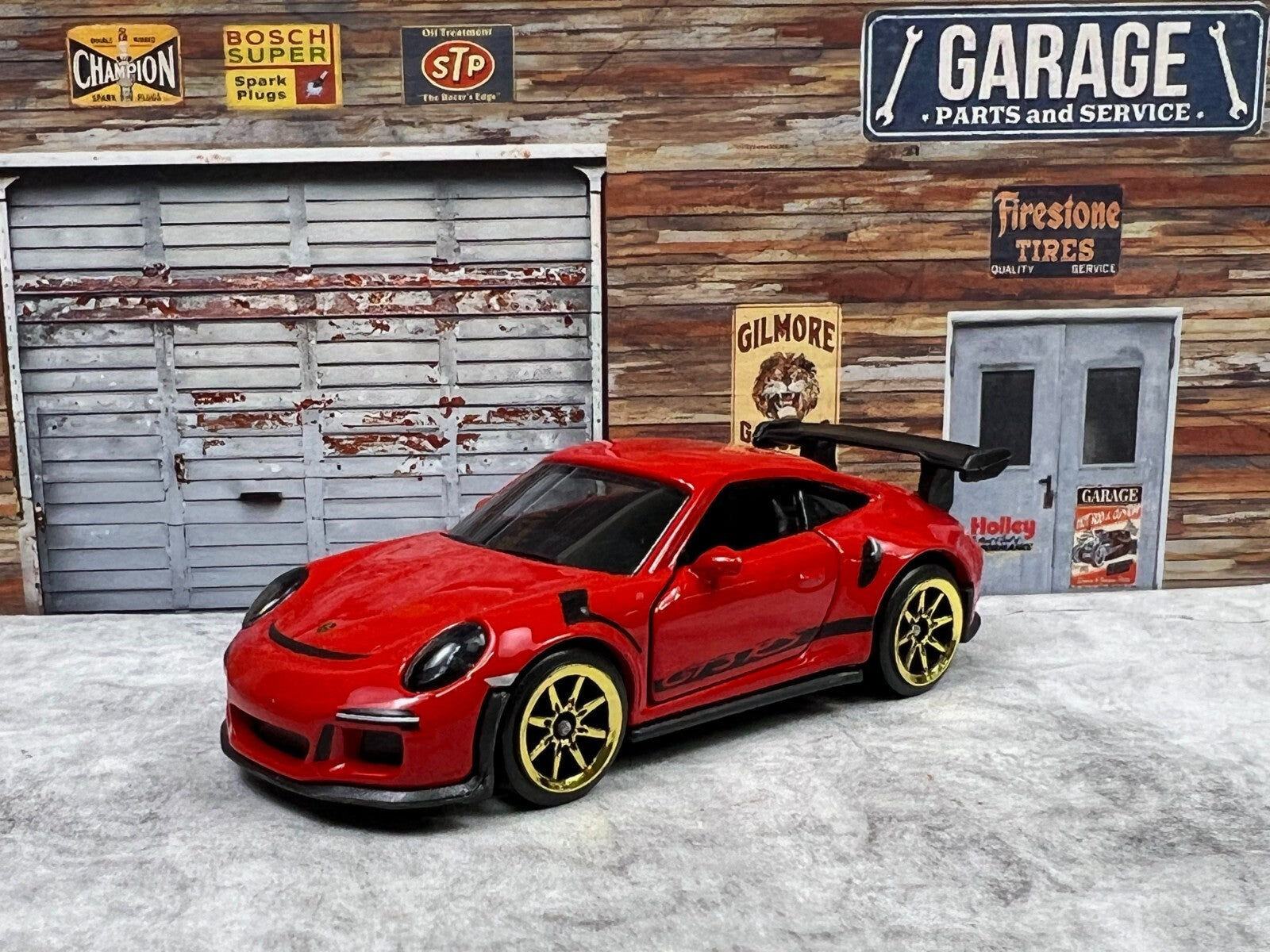 🇩🇪🇩🇪🇩🇪PORSCHE 911 GT3 RS Red Opening Doors C13🇩🇪🇩🇪🇩🇪
