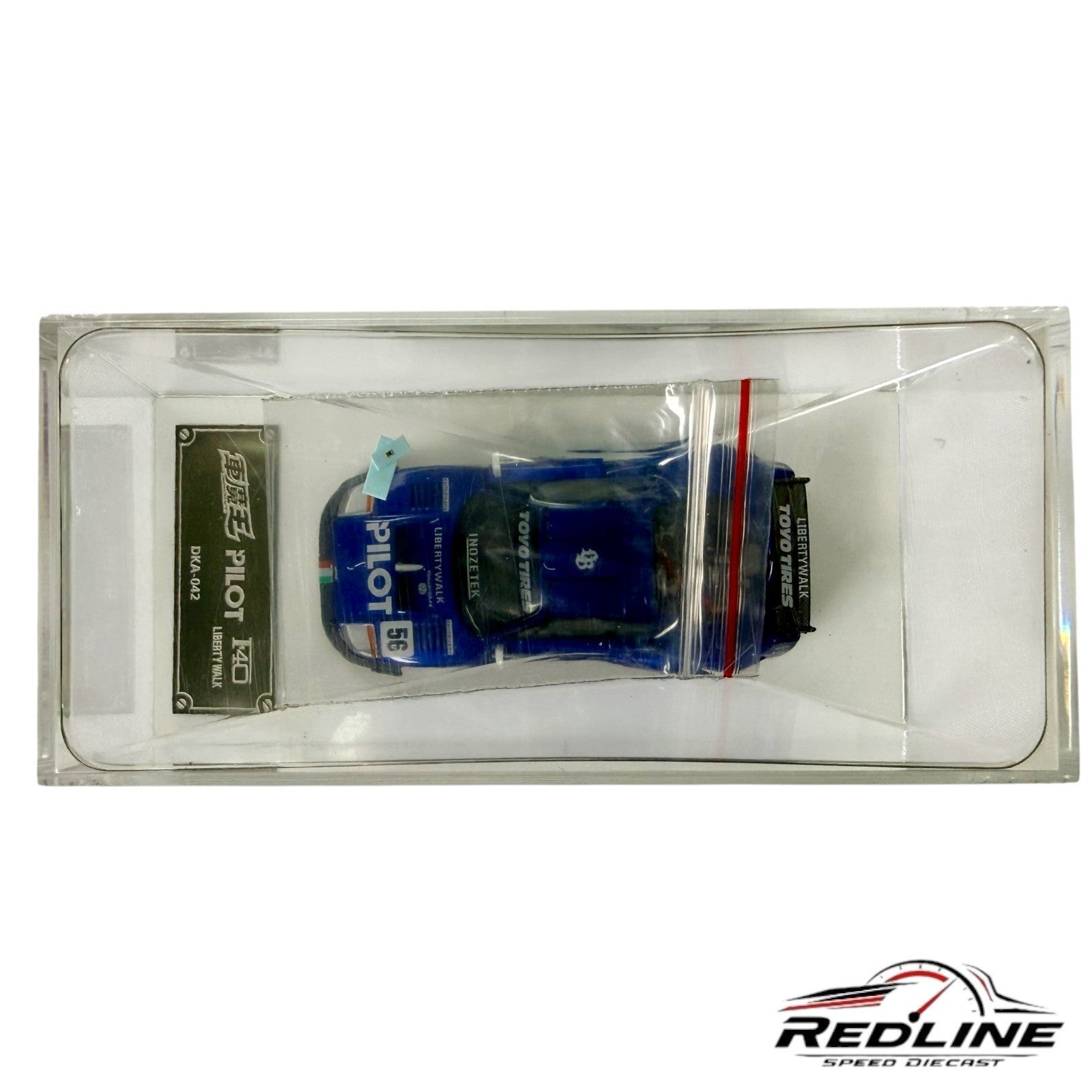 🇮🇹🇮🇹Demon King AUTO LBWK Ferrari F40 Blue 1:64 H3🇮🇹🇮🇹