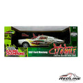 🇺🇸Racing Champions John Force 1967 Ford Mustang Chrome Chase 1:18 LN🇺🇸