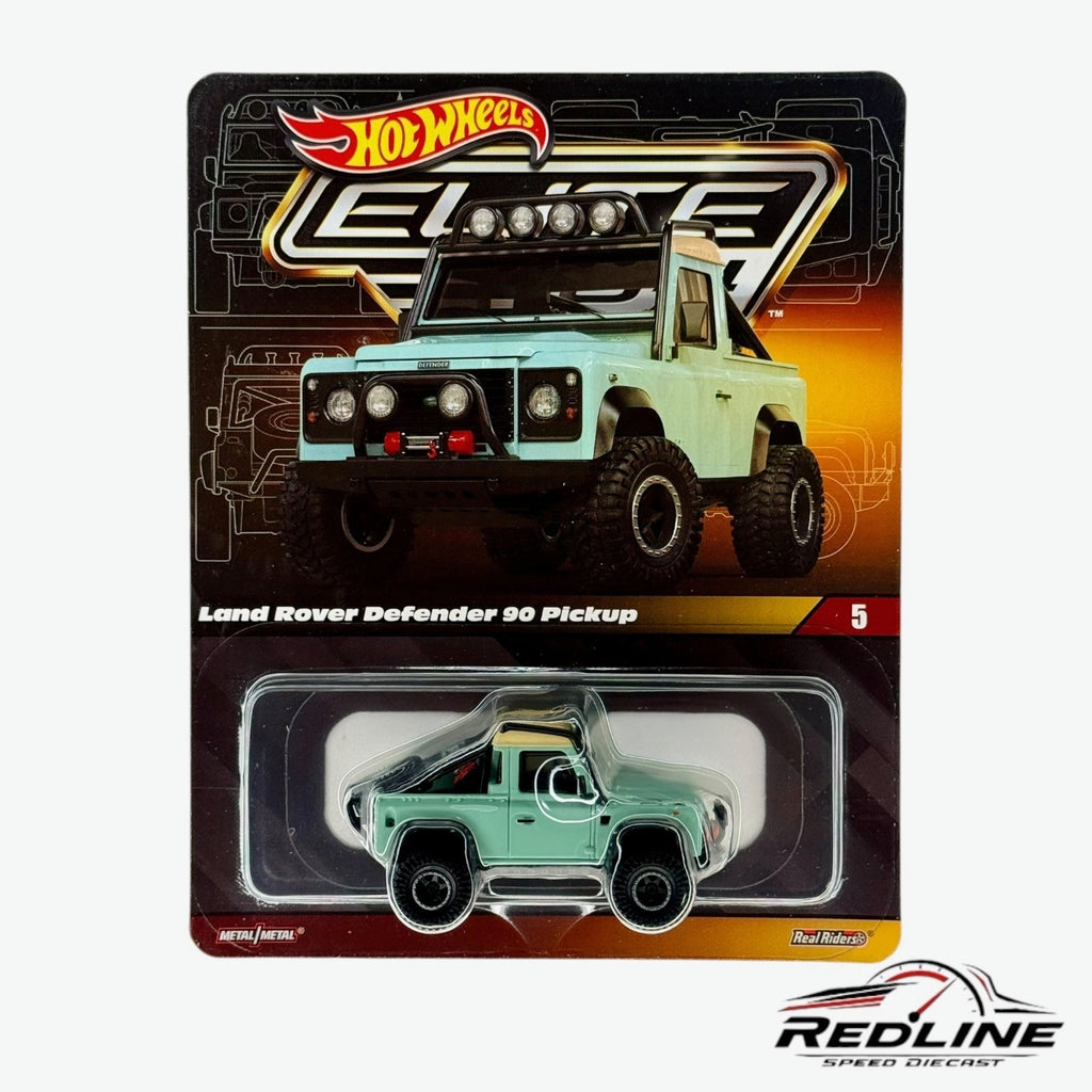 🔥🔥Hot Wheels Elite 64 Land Rover Defender 90 Pickup H14🔥🔥