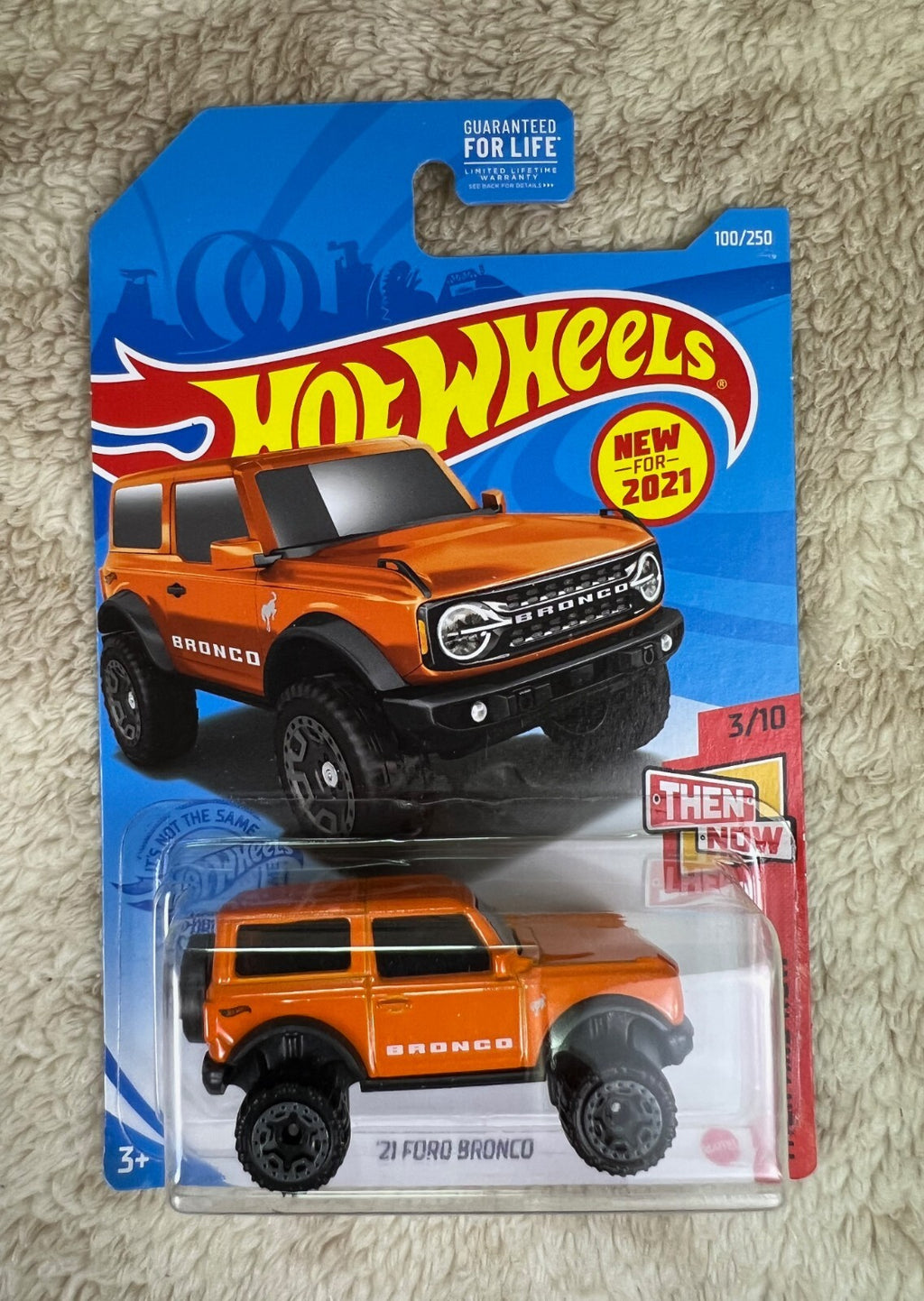 🔥🔥🔥🔥Hot Wheels '21 Ford Bronco 100/250 Then & Now HW18🔥🔥🔥🔥