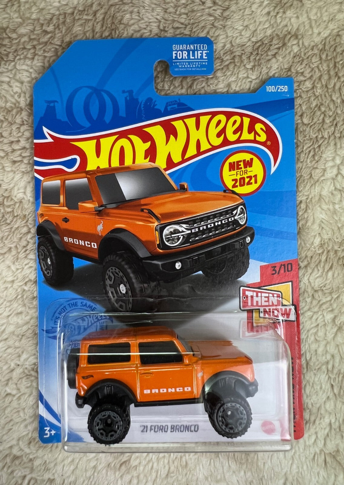 🔥🔥🔥🔥Hot Wheels '21 Ford Bronco 100/250 Then & Now HW18🔥🔥🔥🔥