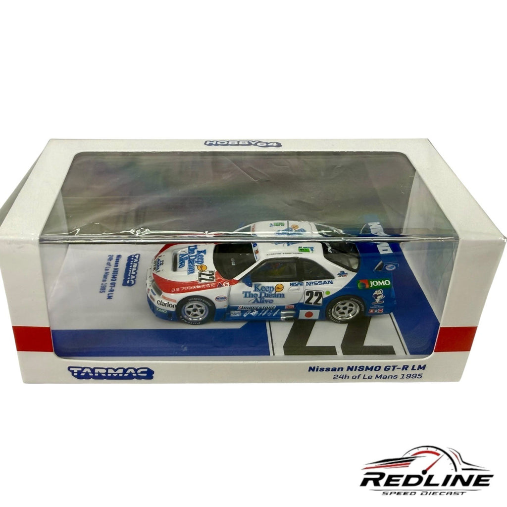 🎌🎌Tarmac Works Nissan NISMO GT-R LM 1995 Red/White/Blue 1:64 H1🎌🎌