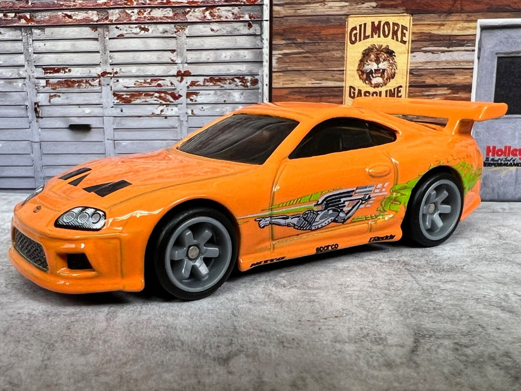 🔥🔥🔥HotWheels Premium Toyota Supra Orange Fast And Furious C11🔥🔥🔥
