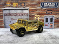 🇺🇸🇺🇸🇺🇸🇺🇸Hot Wheels AM General Corp Gold Hummer C14🇺🇸🇺🇸🇺🇸🇺🇸