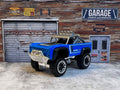 🇺🇸🇺🇸🇺🇸Hot Wheels Then & Now CUSTOM FORD BRONCO Blue C7🇺🇸🇺🇸🇺🇸