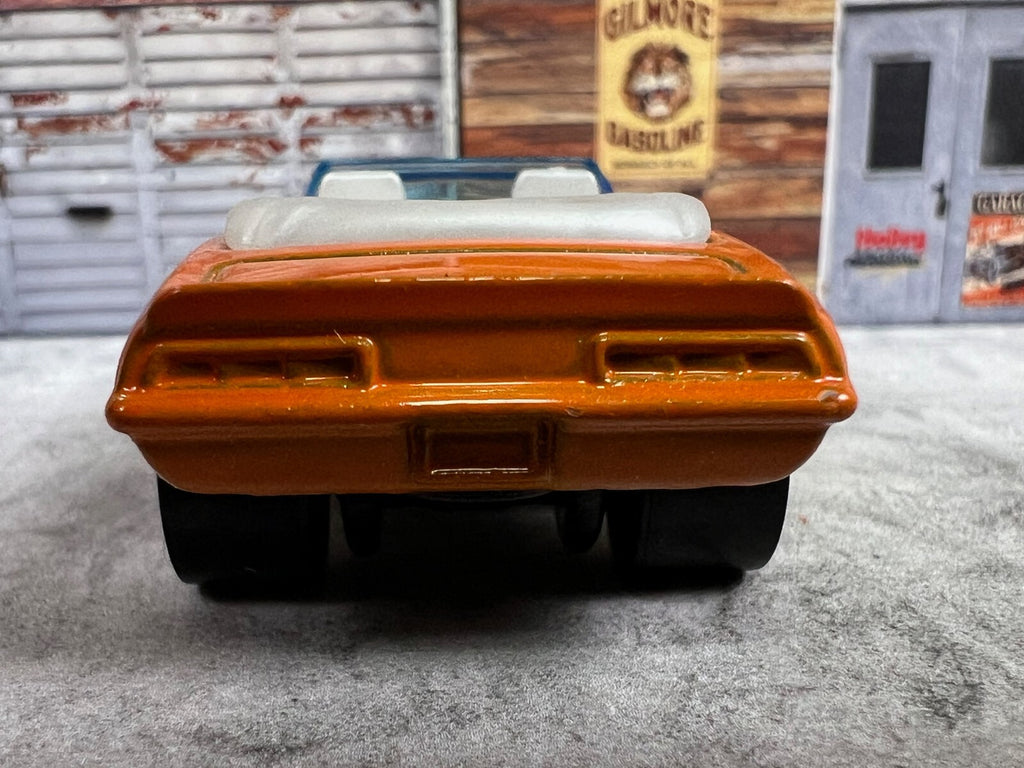 🔥🔥Hot Wheels 2006 Mattel 69 Camaro Convertible Orange Flames C16🔥🔥