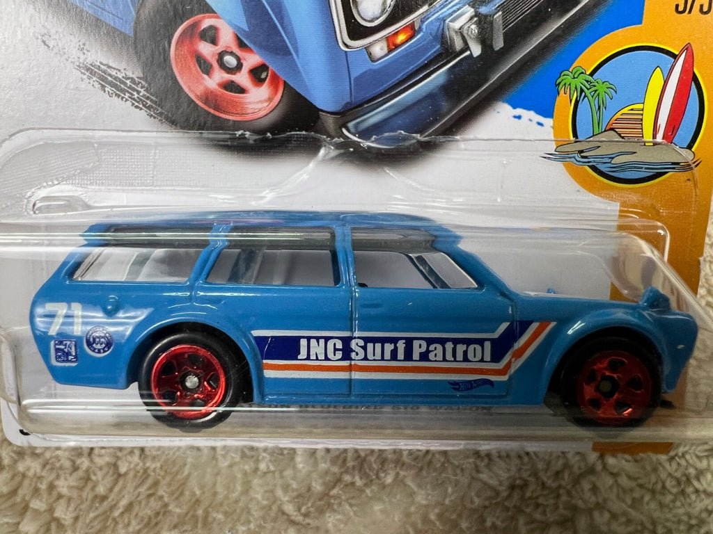 🔥🔥🔥🔥Hot Wheels ‘71 Datsun Bluebird 510 Wagon JNC Surf Patrol HW19🔥🔥🔥🔥