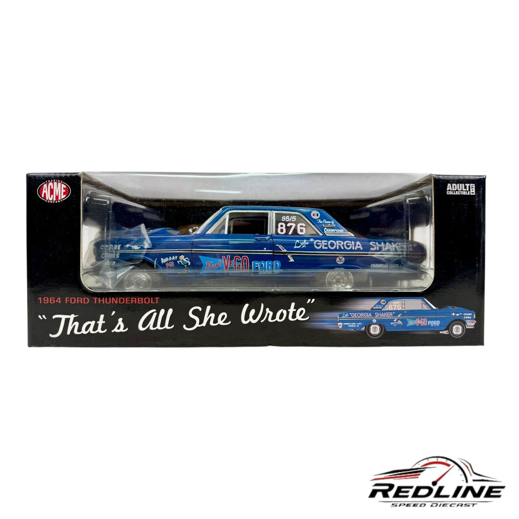 ACME GMP Ford Thunderbolt Georgia Shaker Blue Metallic FRANK VEGO FORD 1:18 LN