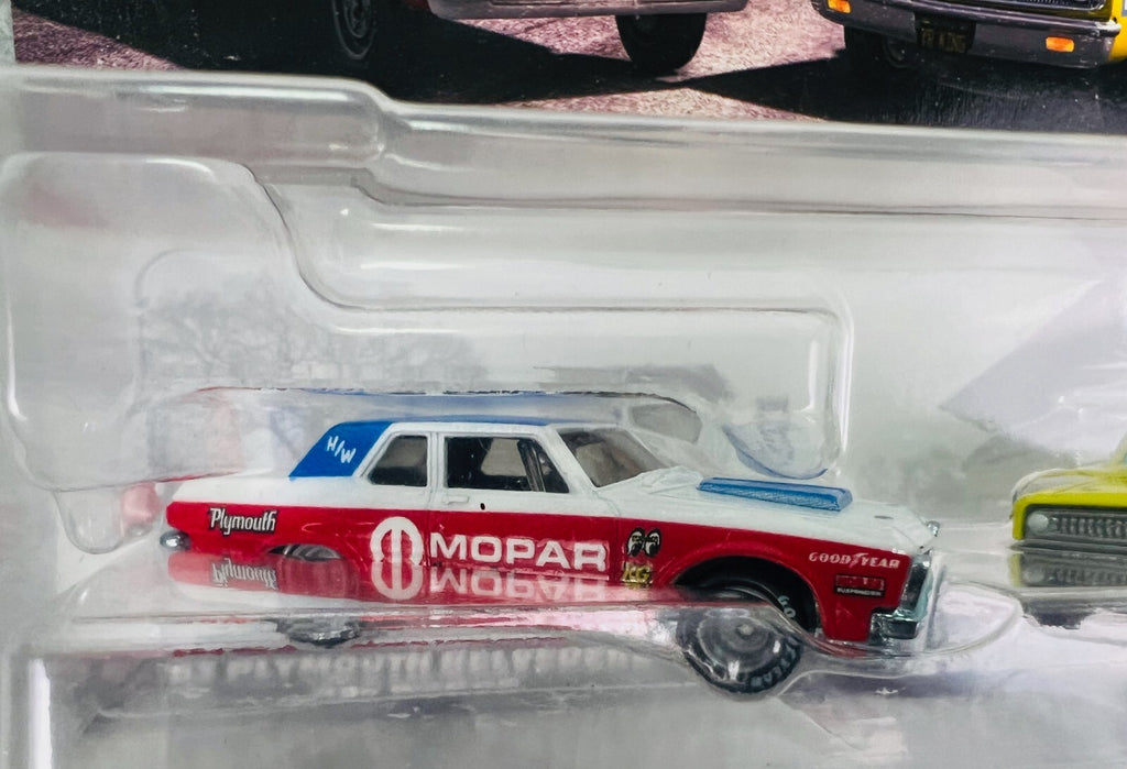 Hot Wheels Premium Car Culture '63 Plymouth Belvedere & '65 Dodge Coronet 2 Pack