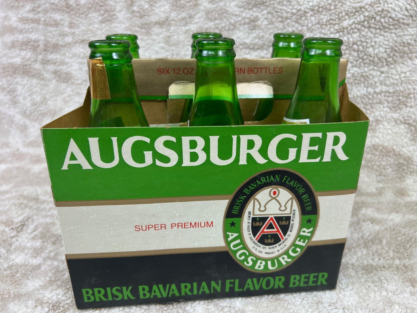 🇩🇪🍺🍺🍺🍺Augusburger Beer Bottle 6 Pack w/Carrier🍺🍺🍺🍺🇩🇪