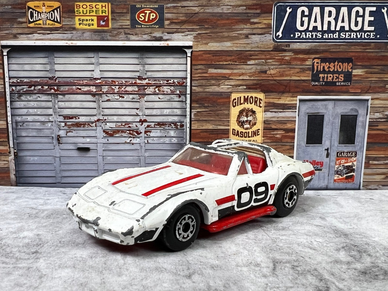 🇺🇸🇺🇸🇺🇸Matchbox Lesney Superfast 1979 Corvette T-Top Roof C14🇺🇸🇺🇸🇺🇸