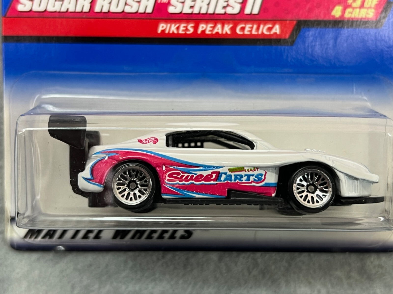🎌🎌🎌Hot Wheels Pikes Peak Celica  Sugar Rush Series II White HW21🎌🎌🎌