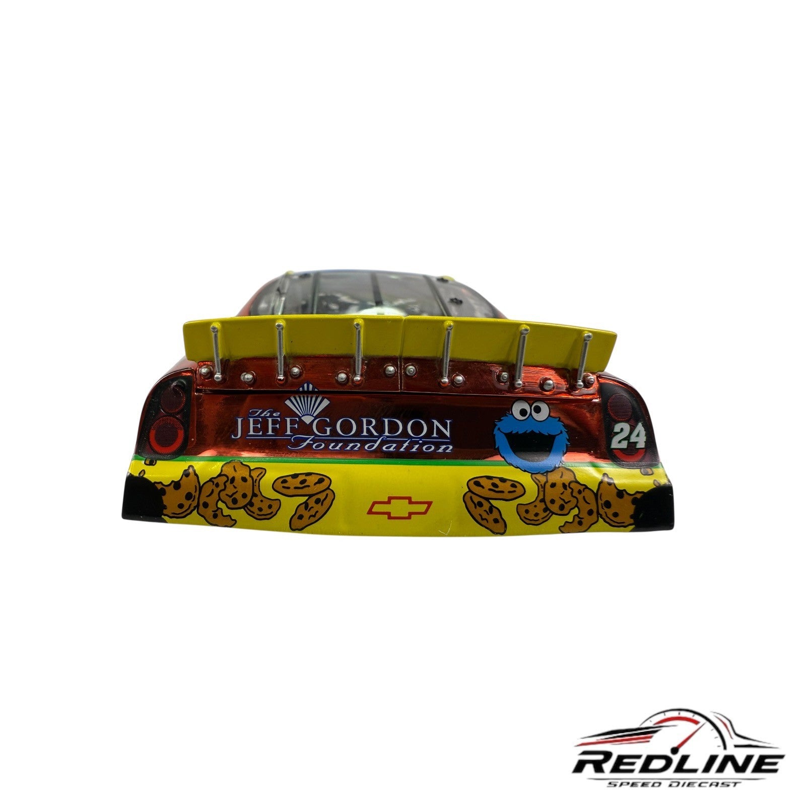 Action JEFF GORDON Foundation Sesame Street 2003 Monte Carlo CHROME 1:24 B1