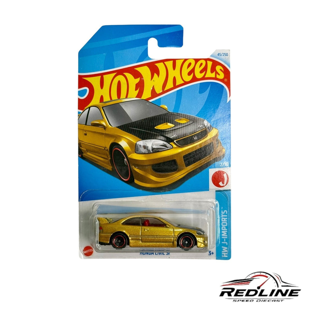 🎌🎌Hot Wheels Honda Civic Si Gold HW J-Imports H30🎌🎌