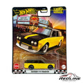 🎌Hot Wheels Premium Boulevard Datsun 510 Wagon #124 Yellow H17🎌
