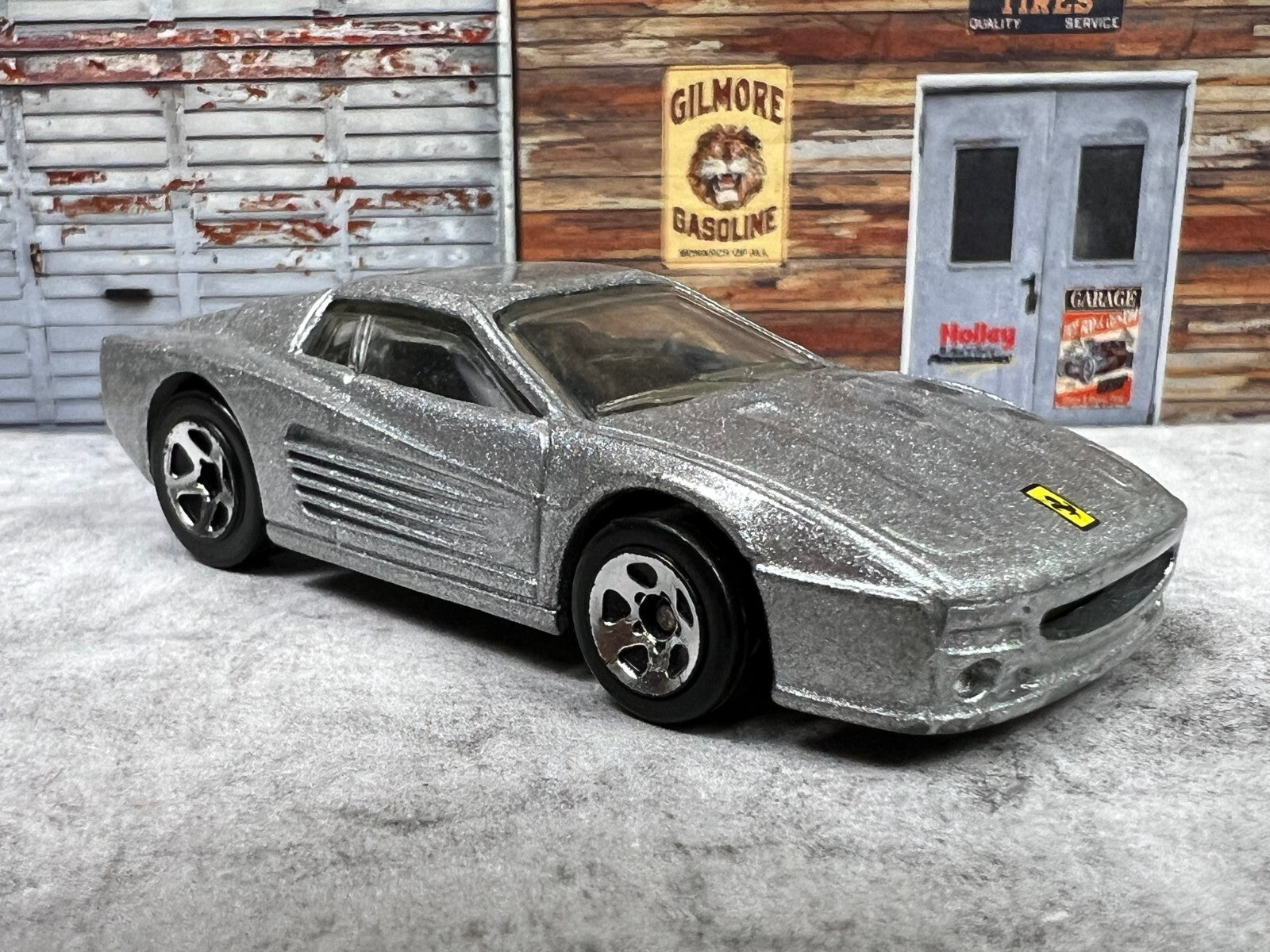 🇮🇹🇮🇹🇮🇹Hot Wheels Ferrari F512M  Silver 1997 C17🇮🇹🇮🇹🇮🇹