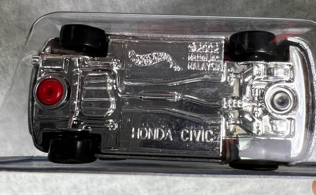 🎌🎌🎌HOT WHEELS Honda Civic silver 2003 First Editions HW21🎌🎌🎌