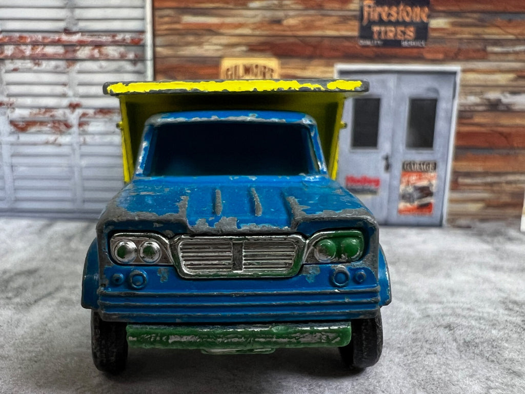 🔥🔥🔥Matchbox Transitional Superfast No.48 Dumper Truck Blue Cab C3🔥🔥🔥
