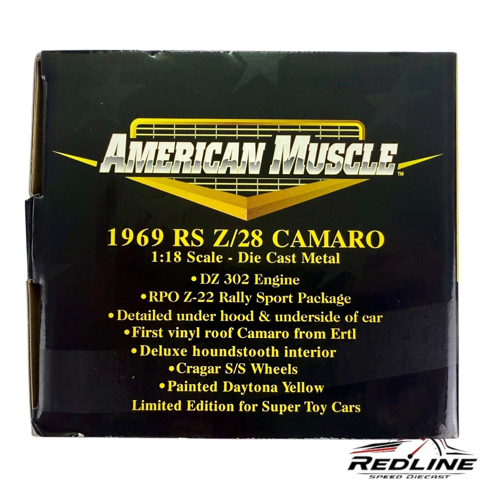 🇺🇸Ertl Super Toy Cars 1969 Camaro RS Z28 CAMAROS AT CARLISLE 1:18 GS🇺🇸