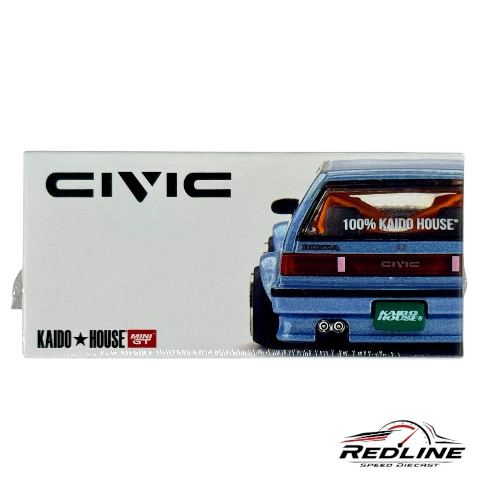 🎌Kaido House x Mini GT Honda Civic (EF)  Light Blue KHMG179 H3🎌