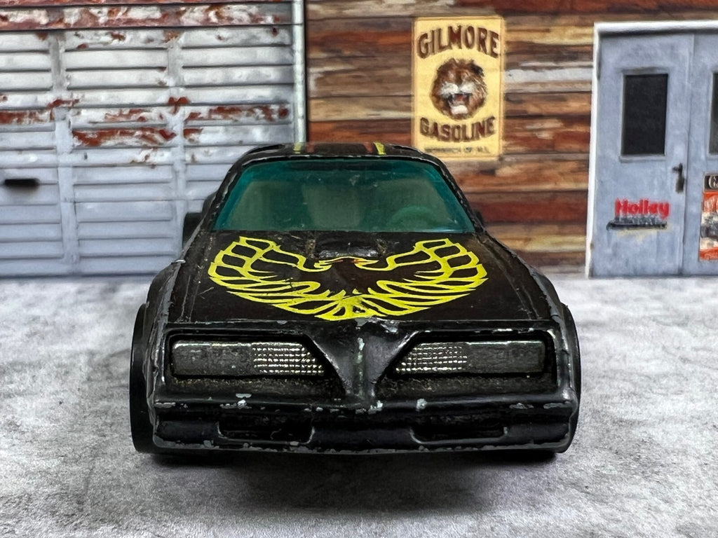 🔥🔥🔥Hot Wheels HOT BIRD Trans Am  Blue glass HONG KONG C1🔥🔥🔥