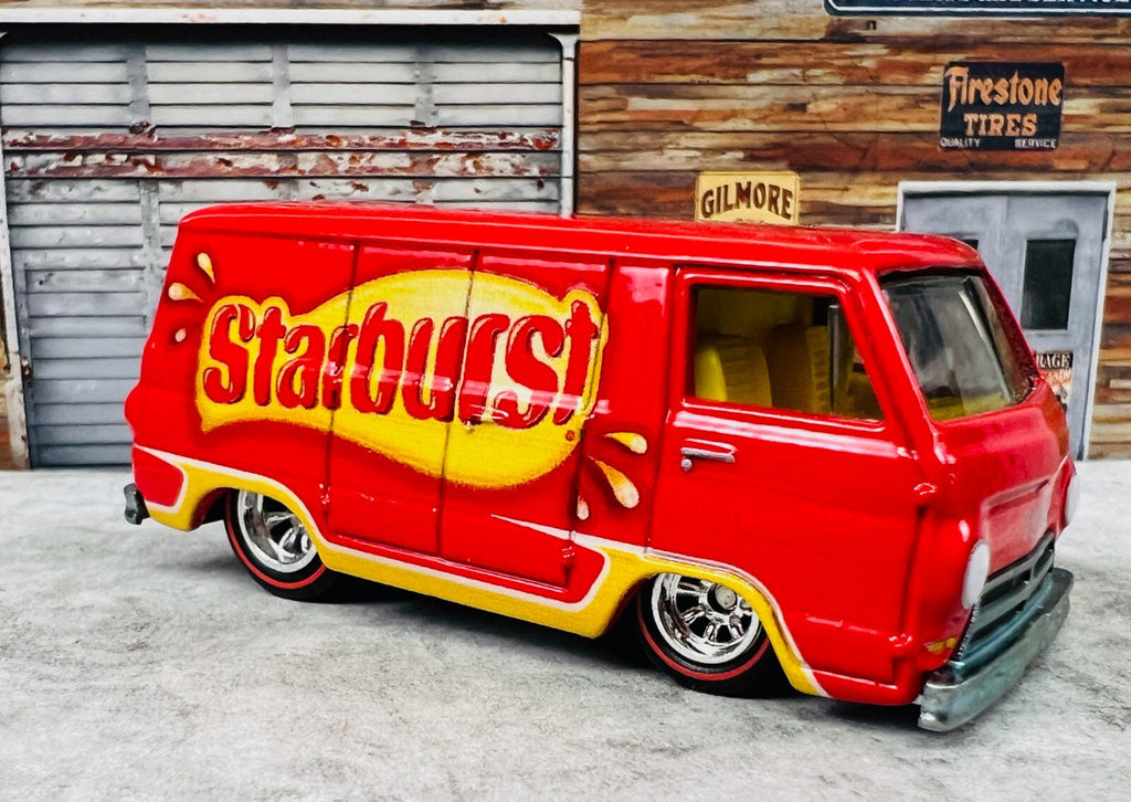 🇺🇸🇺🇸🇺🇸Hot Wheels Starburst '66 Dodge A100 C23🇺🇸🇺🇸🇺🇸