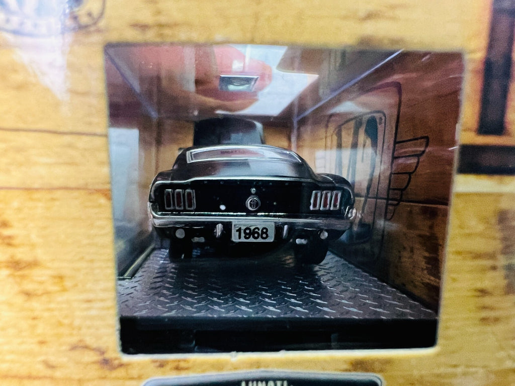 🐎🐎🐎M2 Machines Lunati Bootlegger 1968 Ford Mustang Cobra Jet Car H15🐎🐎🐎