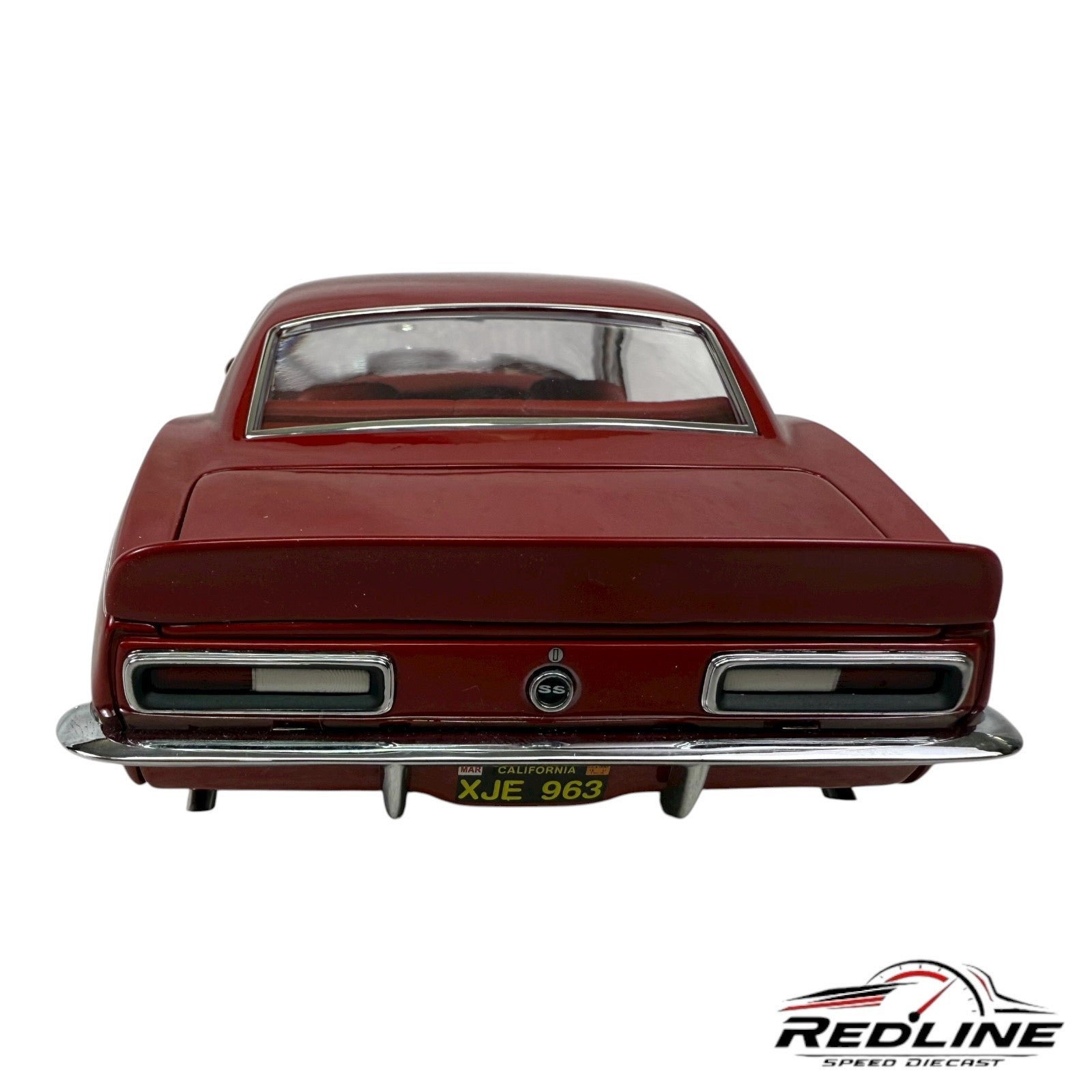 🇺🇸 Exact Detail  1967 Chevy Camaro SS Red 67 Hot Rod Magazine Test Car 1:18 C3