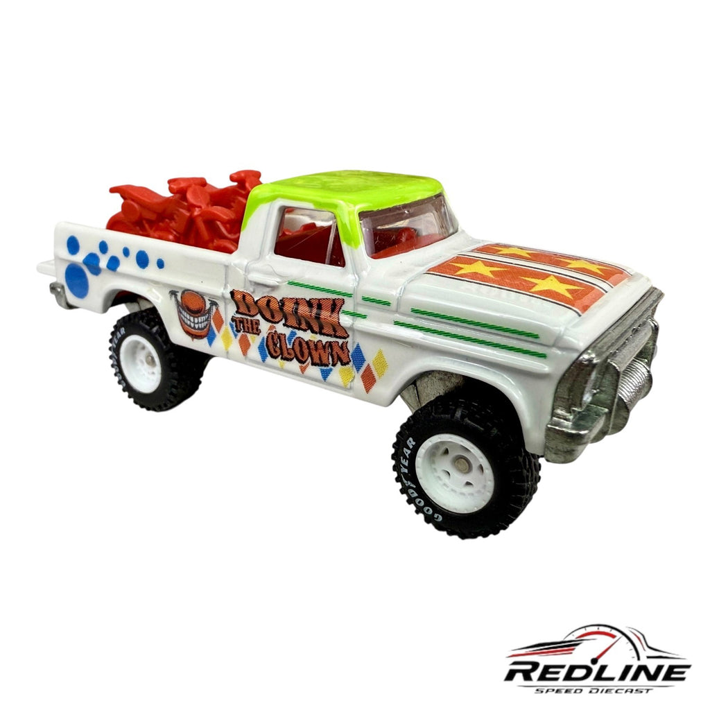 🇺🇸🇺🇸Hot Wheels Texas Drive 'em CUSTOM Doink Th Clown LOOSE 🇺🇸🇺🇸