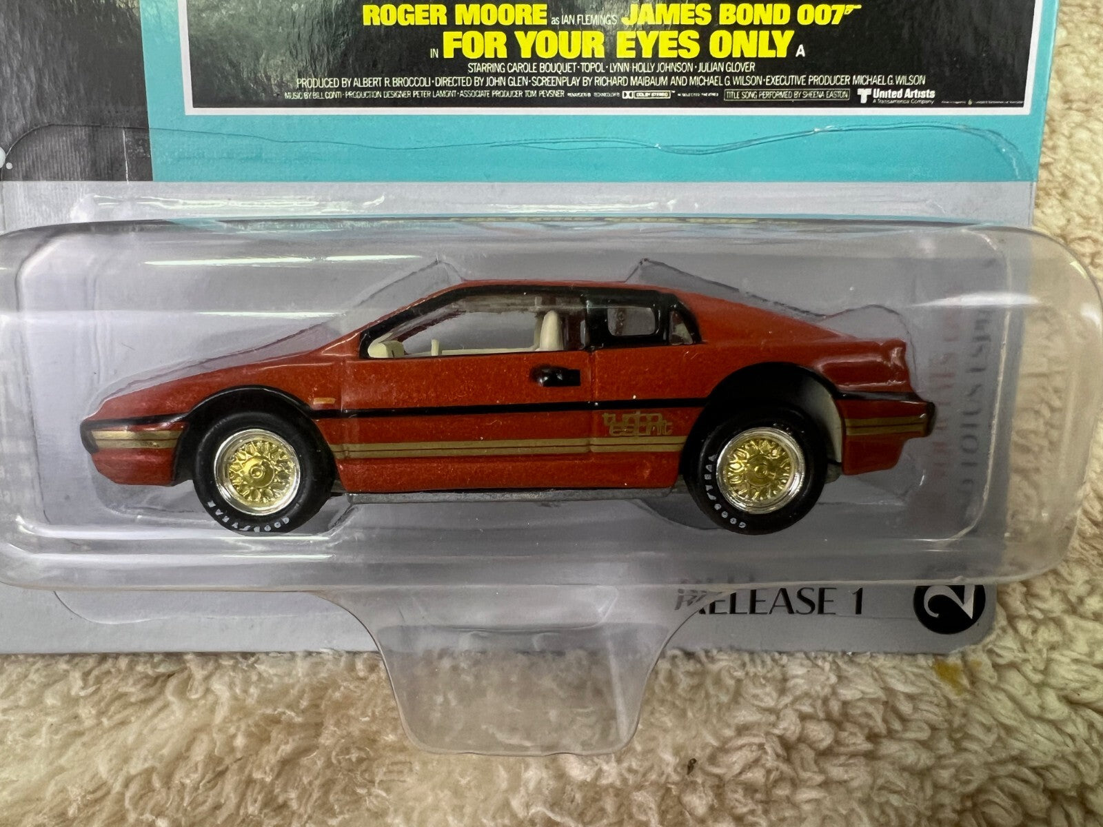 🇬🇧Johnny Lightning Pop Culture "007" 60 Years Of Bond 1980 Lotus Esprit HW17