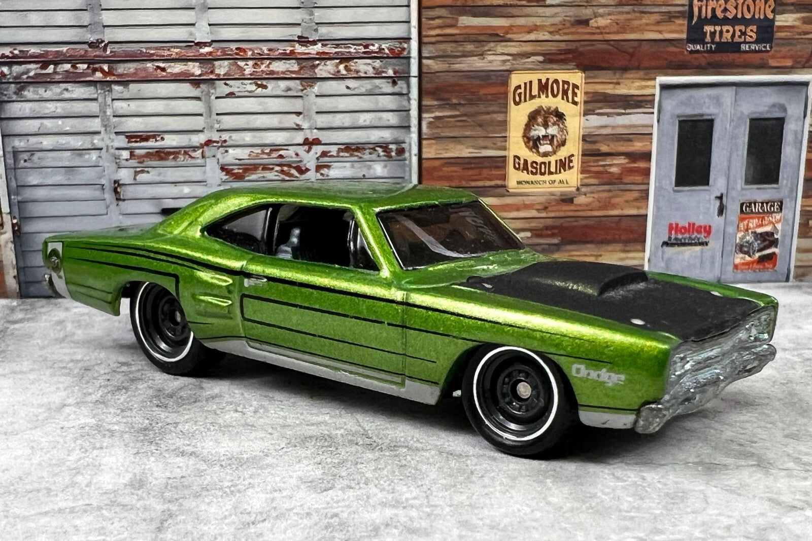 🇺🇸HOT WHEELS GARAGE  '69 DODGE CORONET SUPER BEE REAL RIDERS C23🇺🇸