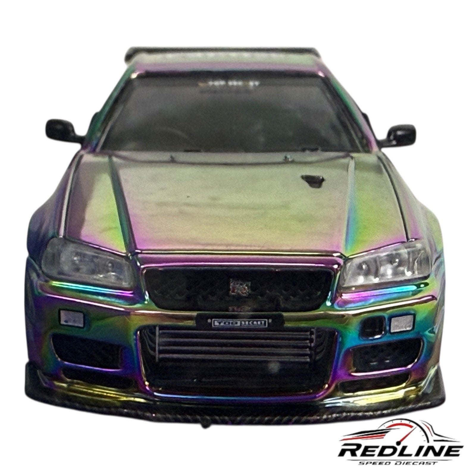 🎌INNO64 2024 Malaysia Diecast Expo Event Gift NISSAN SKYLINE GT-R R34 48 MADE🎌