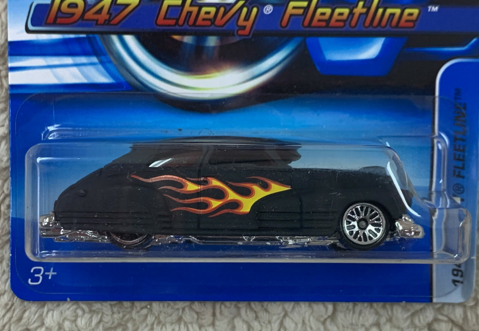 ******2006 Hot Wheels #159 1947 CHEVY FLEETLINE Black w/Chrome Spoke HW05*******