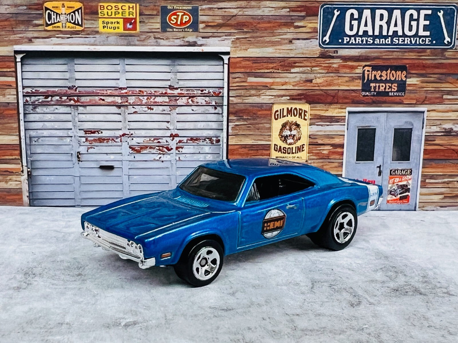 🇺🇸🇺🇸🇺🇸Hot Wheels ‘68 Dodge Charger 500 Purple Green Flames C15🇺🇸🇺🇸🇺🇸