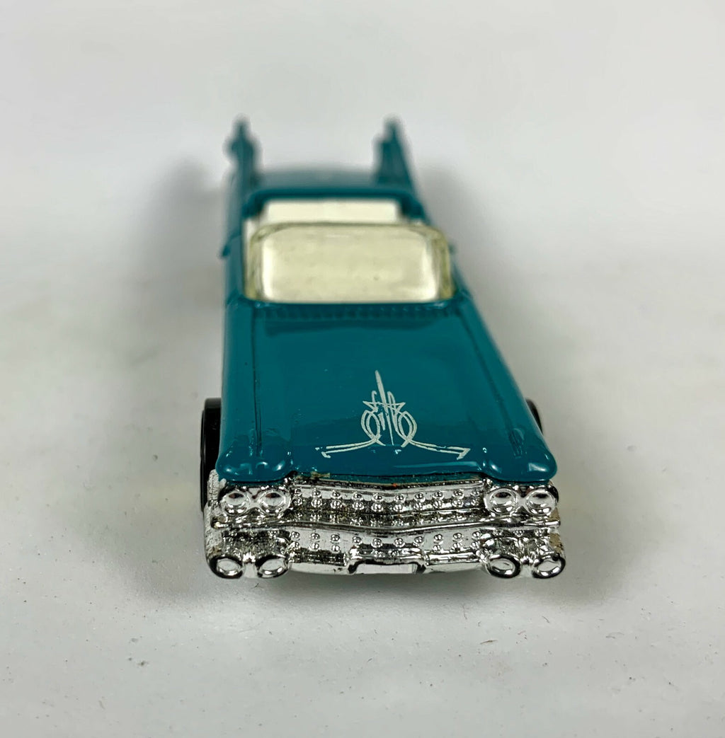 🔥🔥🔥🔥Hot Wheels '59 Cadillac Eldorado Convertible Turquoise and White🔥🔥🔥🔥