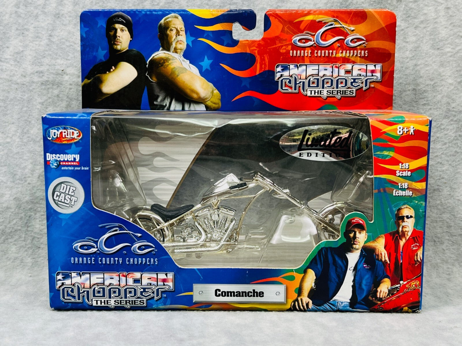 🦅🦅🦅Orange County Choppers American Chopper Comanche Chrome 🦅🦅🦅