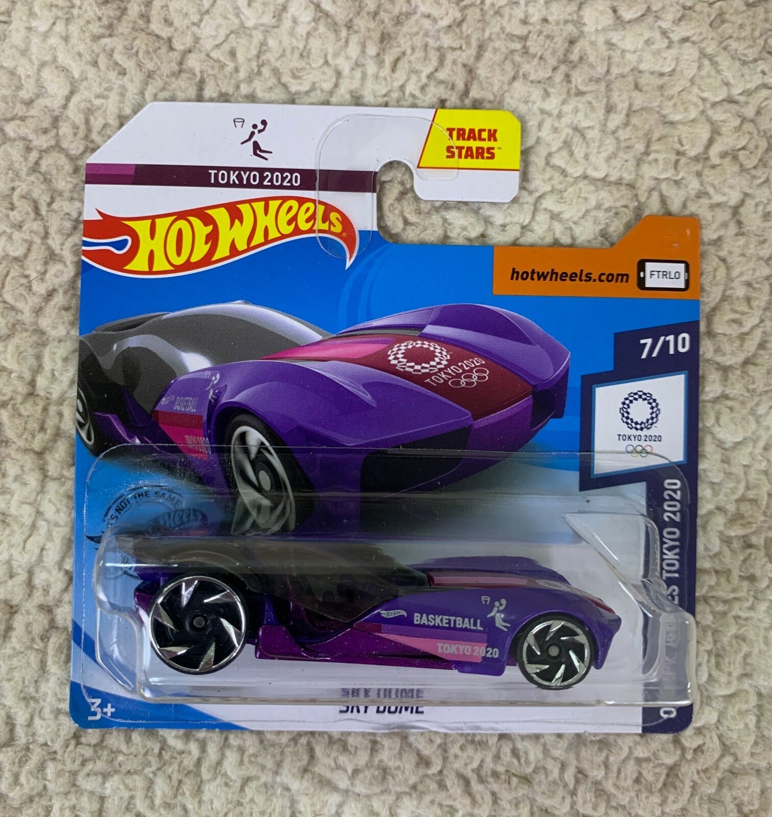 ***Hot Wheels Sky Dome Tokyo Olympic Games 2020 Number 156 Short Card New HW06**
