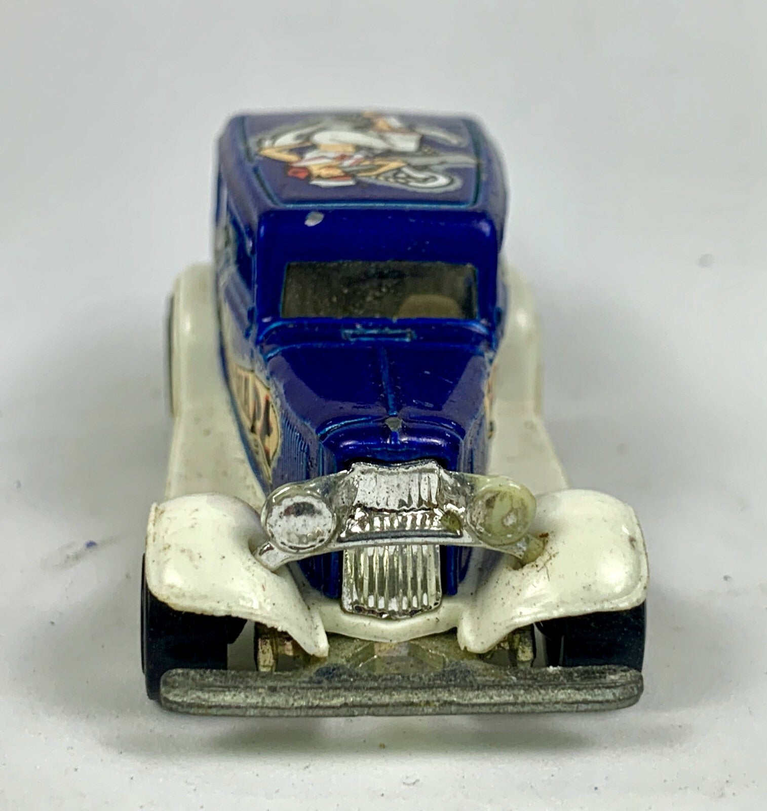 🔥🔥RARE 1934 FORD SHIP SHAPE TAT RODS aka SAILOR JOE BLUE HOT WHEELS  LOOSE🔥🔥