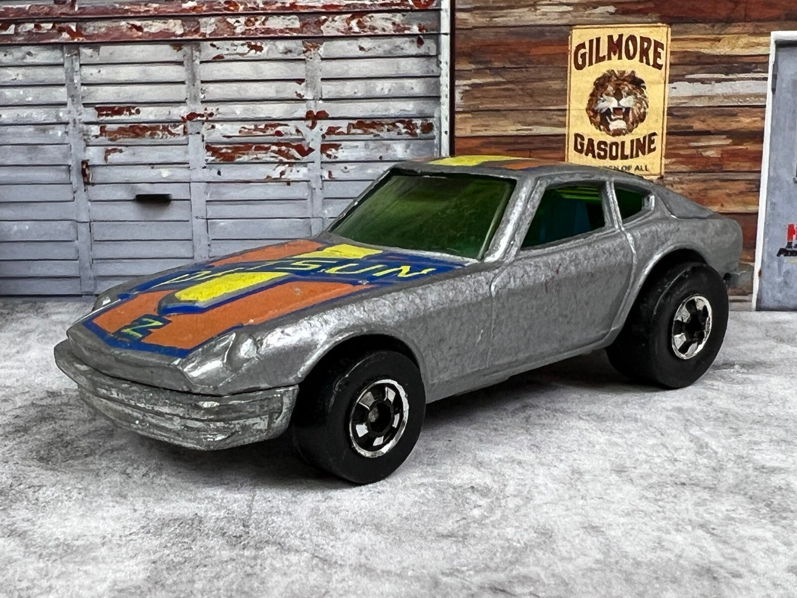 🔥🔥🔥Hot Wheels 1976 Z-Whiz Datsun Silver Blackwall C3🔥🔥🔥