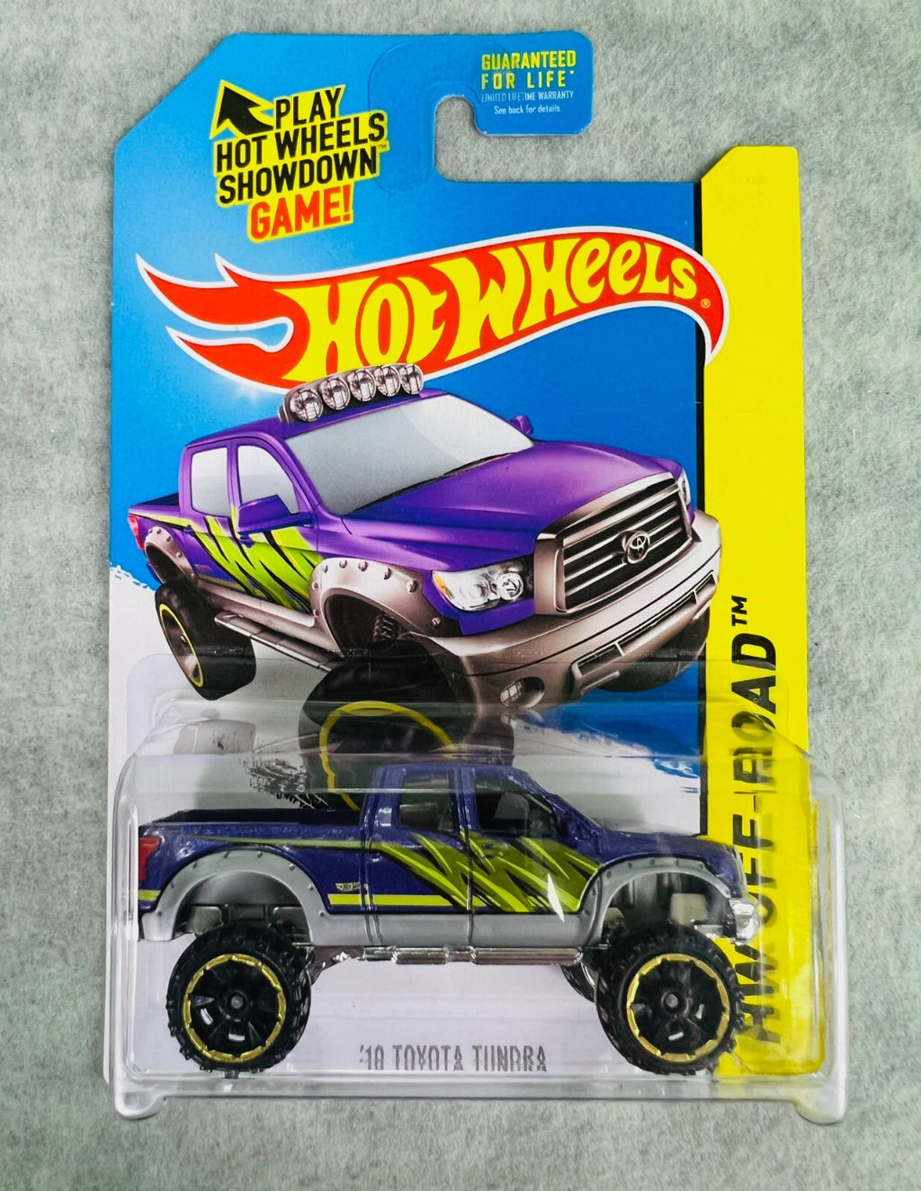 🔥🔥🔥Hot Wheels '10 Toyota Tundra Purple HW Off-Road 2014 HW21🔥🔥🔥