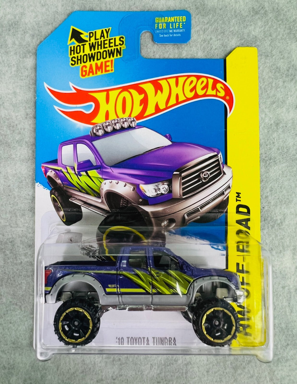 🔥🔥🔥Hot Wheels '10 Toyota Tundra Purple HW Off-Road 2014 HW21🔥🔥🔥