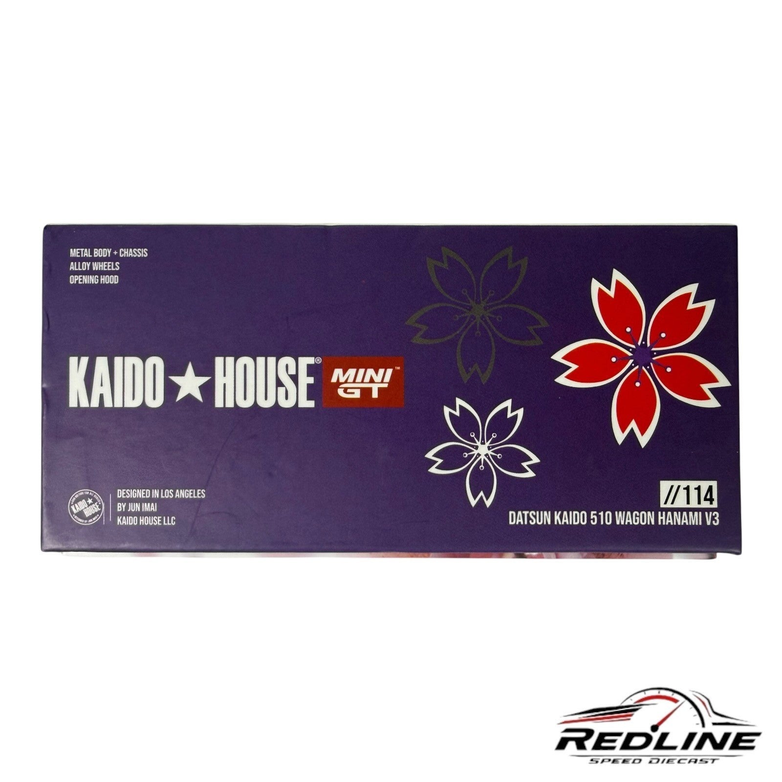 🎌🎌Kaido House CHASE Datsun 510 Wagon Hanami v3 114 KHMG114 1:64 H15🎌🎌