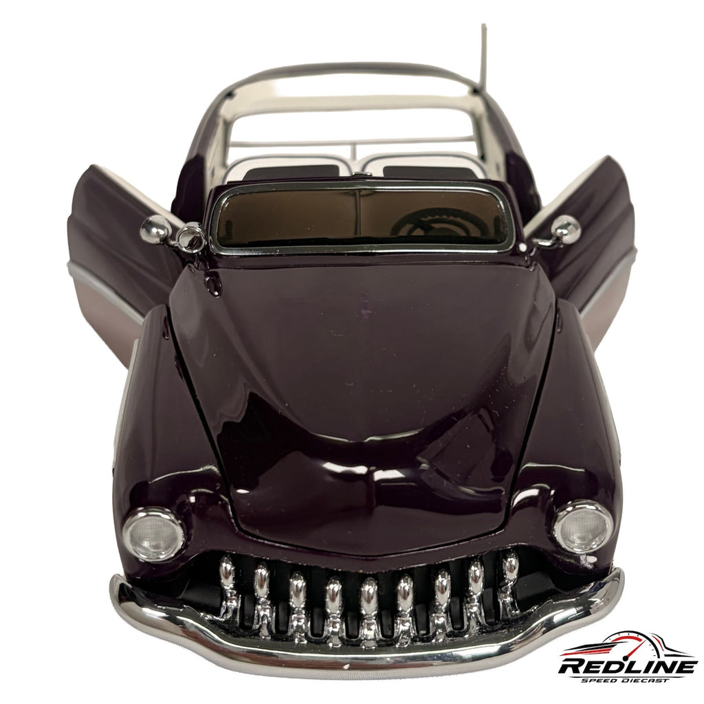 🇺🇸Danbury Mint 50 1950 Mercury Custom Convertible Hot Rod 1:24 C2🇺🇸