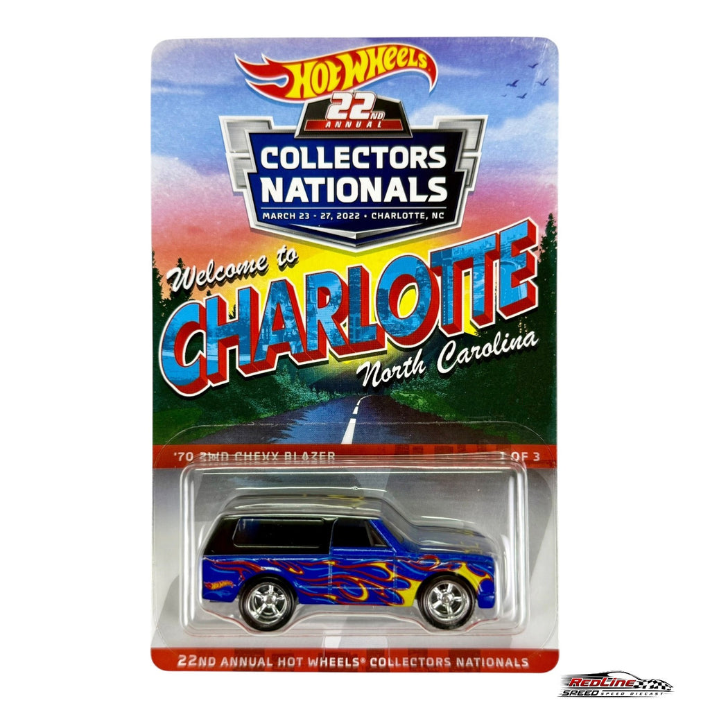 🔥Hotwheels 22nd Annual Collectors Nationals 70 Chevy 2WD Blazer 2688/6200 H31🔥